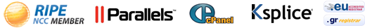 Parallels, CPanel, .gr, .eu, KSplice